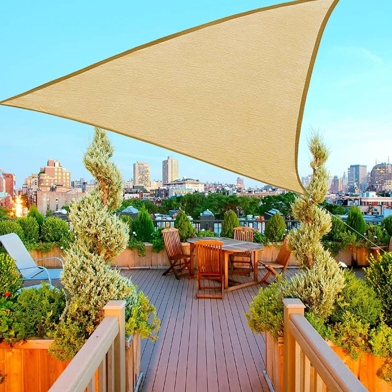 Summer UV Block Sun Shade Sail Cover for Patio Garden Sandbox_11