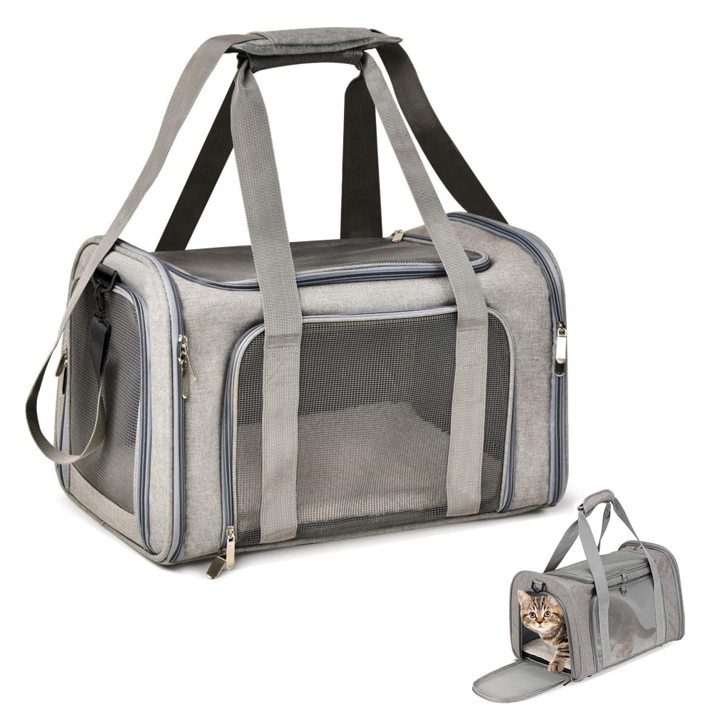 PETSWOL Cat Carriers Dog Carrier For Small Medium Cats Dogs Puppies_8